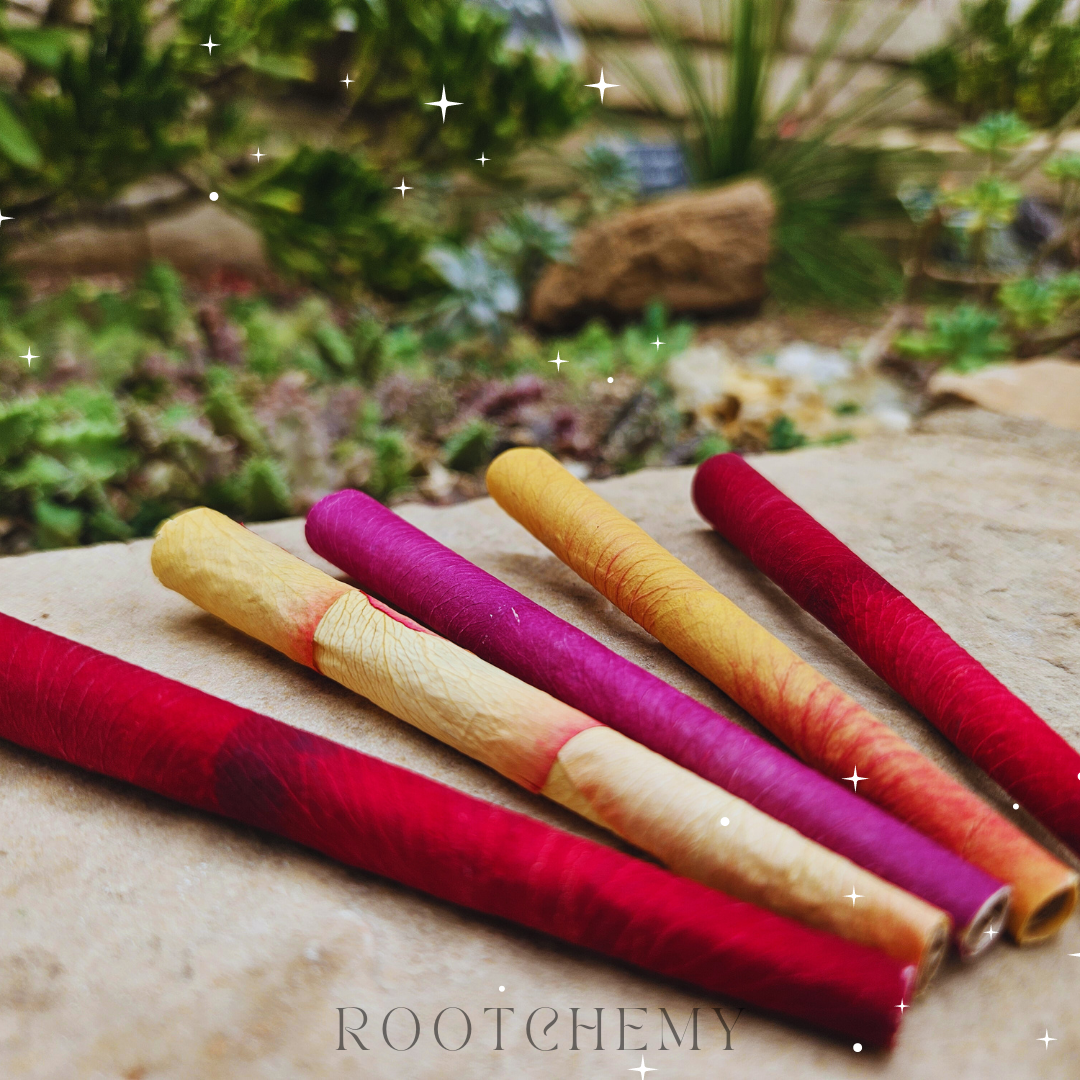 Organic Rose Petal Cones